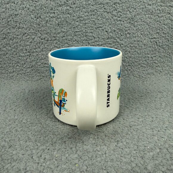 Starbucks Mug Discovery Series New York State 14 fl oz White Blue 2024 Coffee - Picture 5 of 11